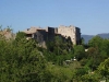 Blick auf das Château in Labastide de Virac