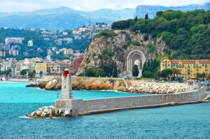 Nizza, Cote d'Azur, Frankreich
