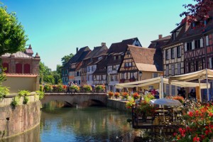 Klein-Venedig: Colmar , Elsass, Frankreich